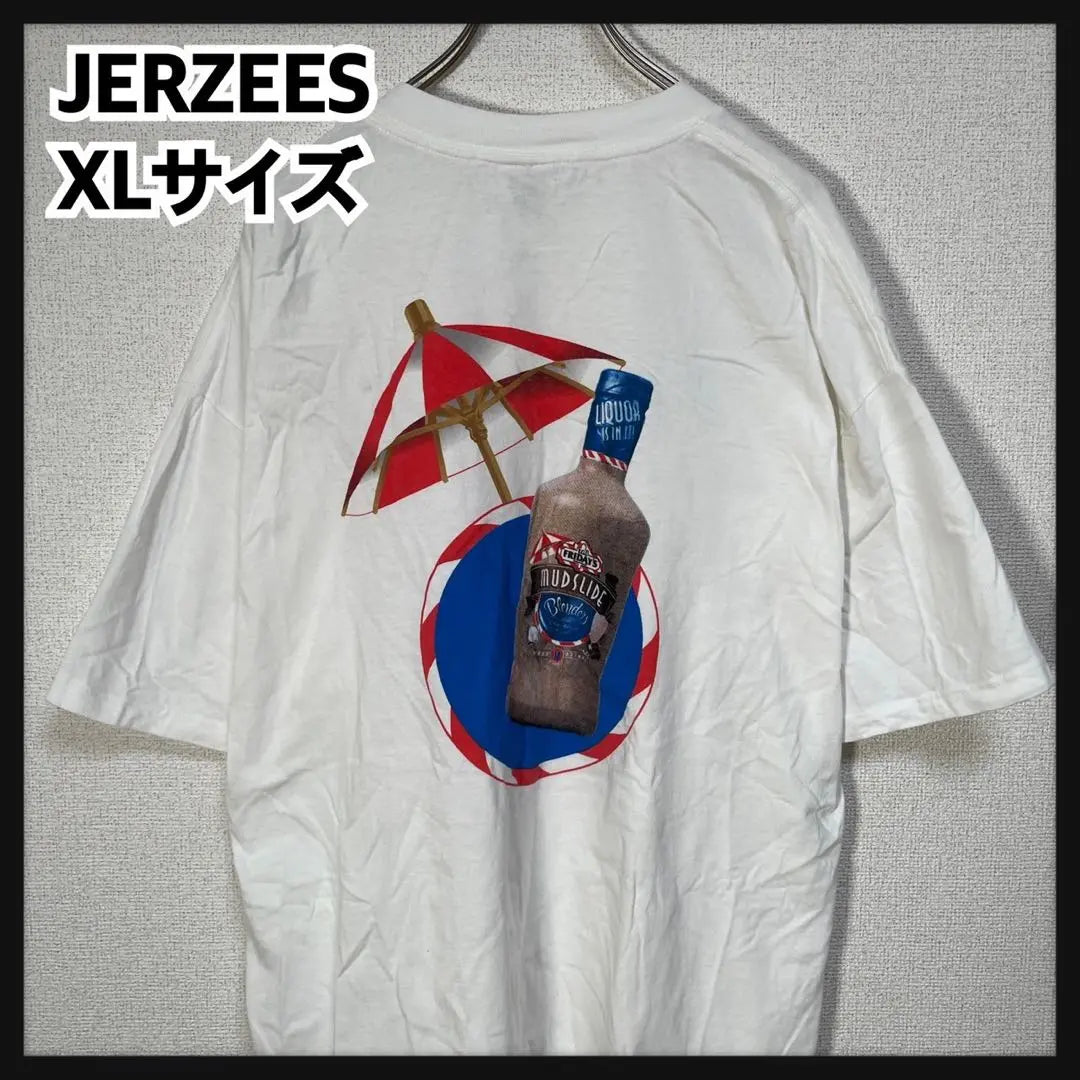 [Jerseys] Brazilian short-sleeved T-shirt Parasol Liqueur Bottle D2