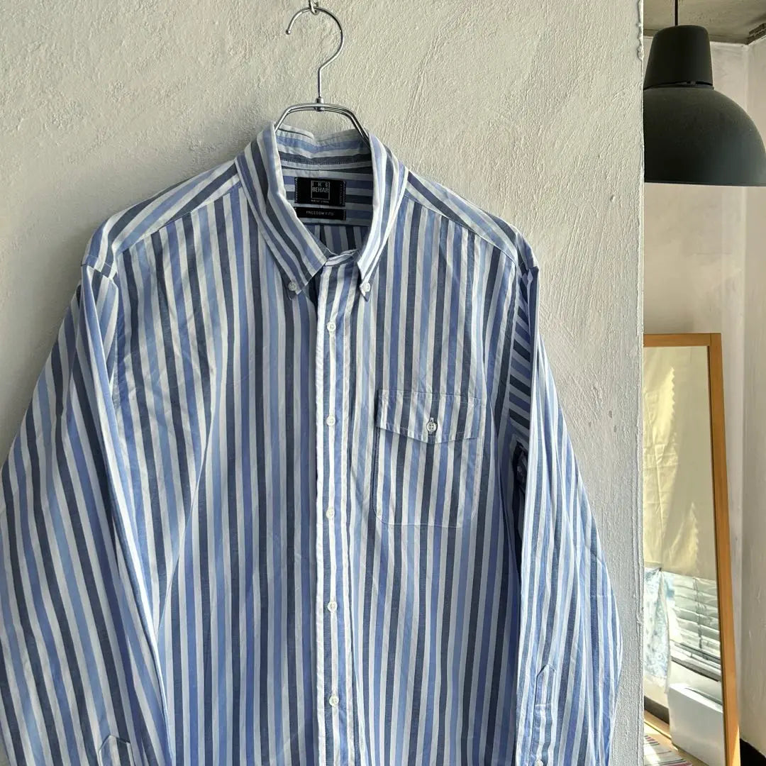 USA IKE BEHAR BD striped shirt IKE BEHAR