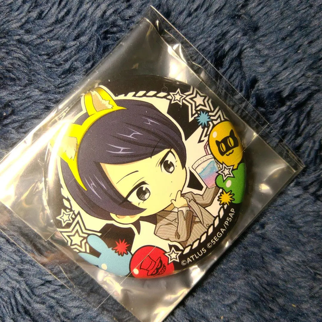 ③ Persona 5 Animate Cafe Can Badge Kitagawa Yusuke Collaboration