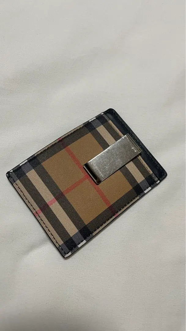 Burberry Money Clip Wallet