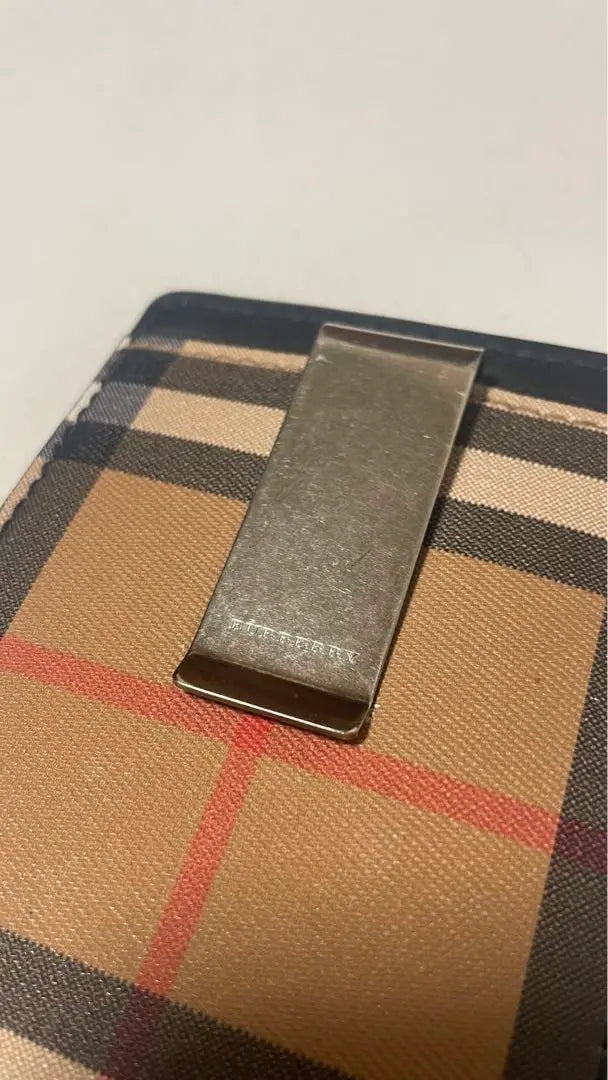 Burberry Money Clip Wallet