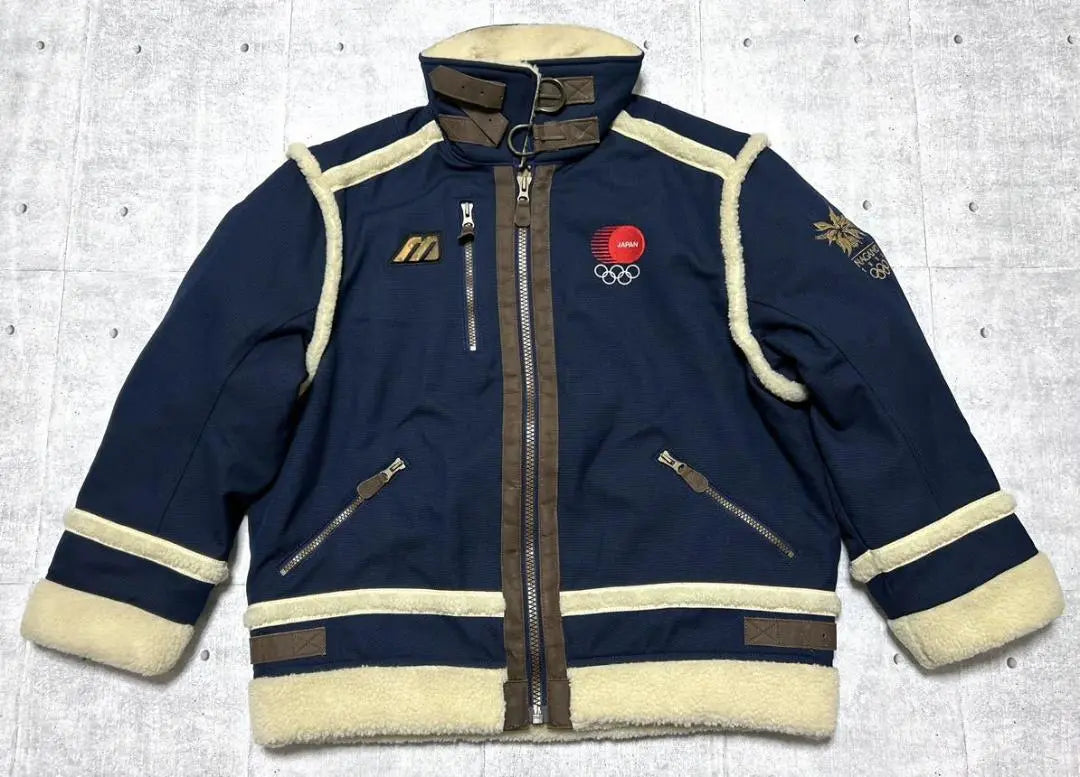 Réplica de edición limitada de la chaqueta MIZUNO B-3 Boa de los Juegos Olímpicos de Nagano