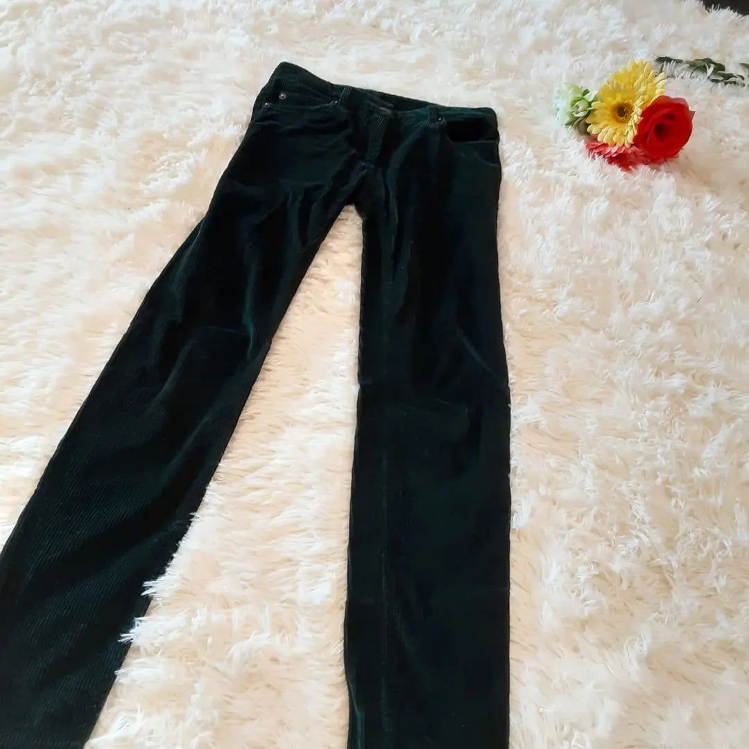 Martin Margiela Green Straight Pants Jeans Casual