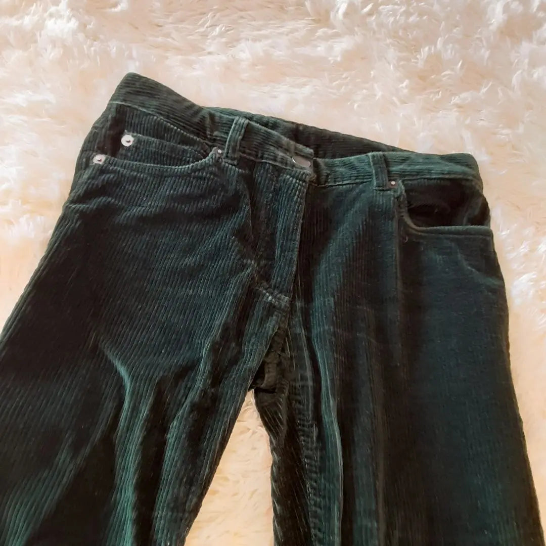 Martin Margiela Green Straight Pants Jeans Casual