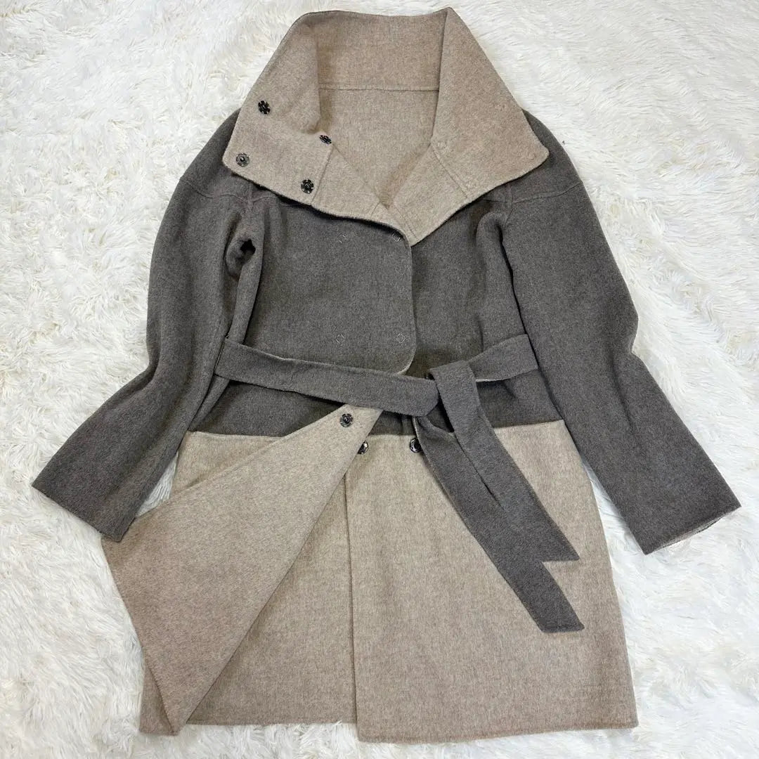 Max Mara WEEKEND Kuchito Amano Reversible Coat 42