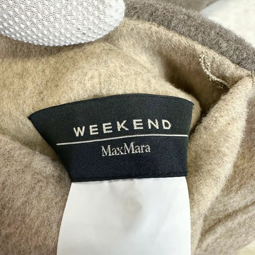 Max Mara FIN DE SEMANA Abrigo Reversible Kuchito Amano 42