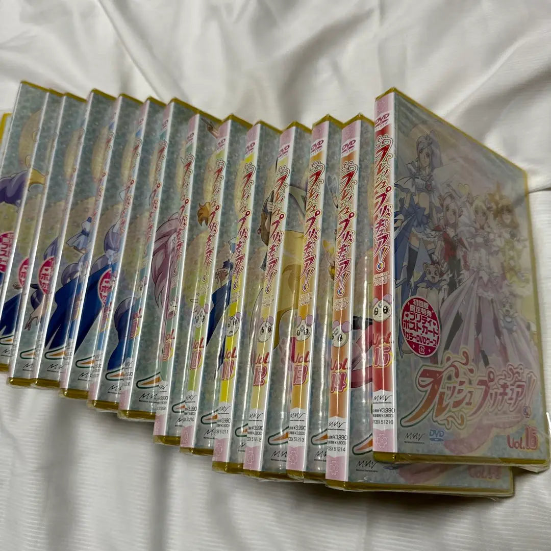 New unopened Fresh Pretty Cure DVD All 16 pieces | 新品未開封　フレッシュプリキュア DVD 全16枚セット