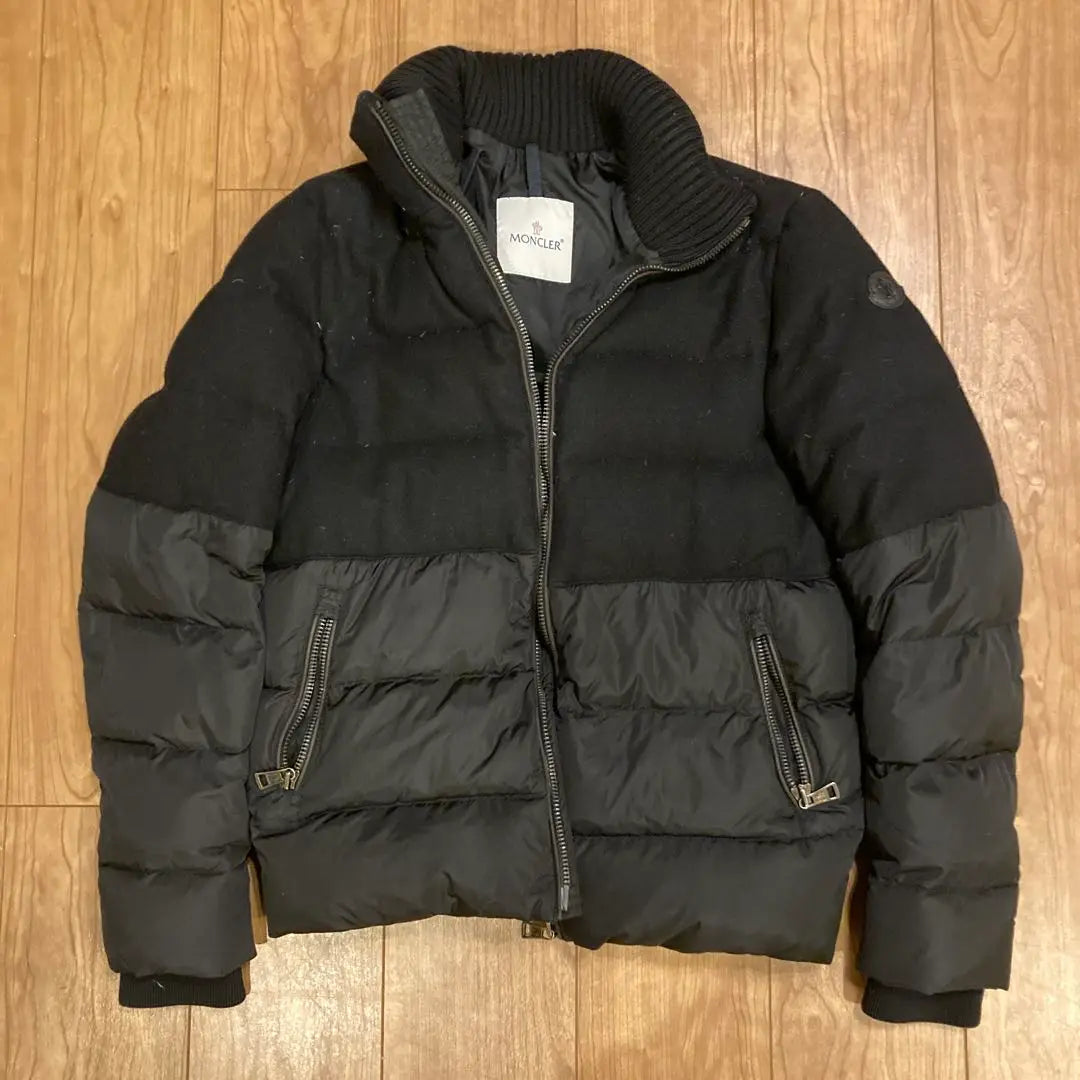 MONCLER Chaqueta de plumón genuina NOIR | MONCLER 正規品NOIR ダウンジャケット