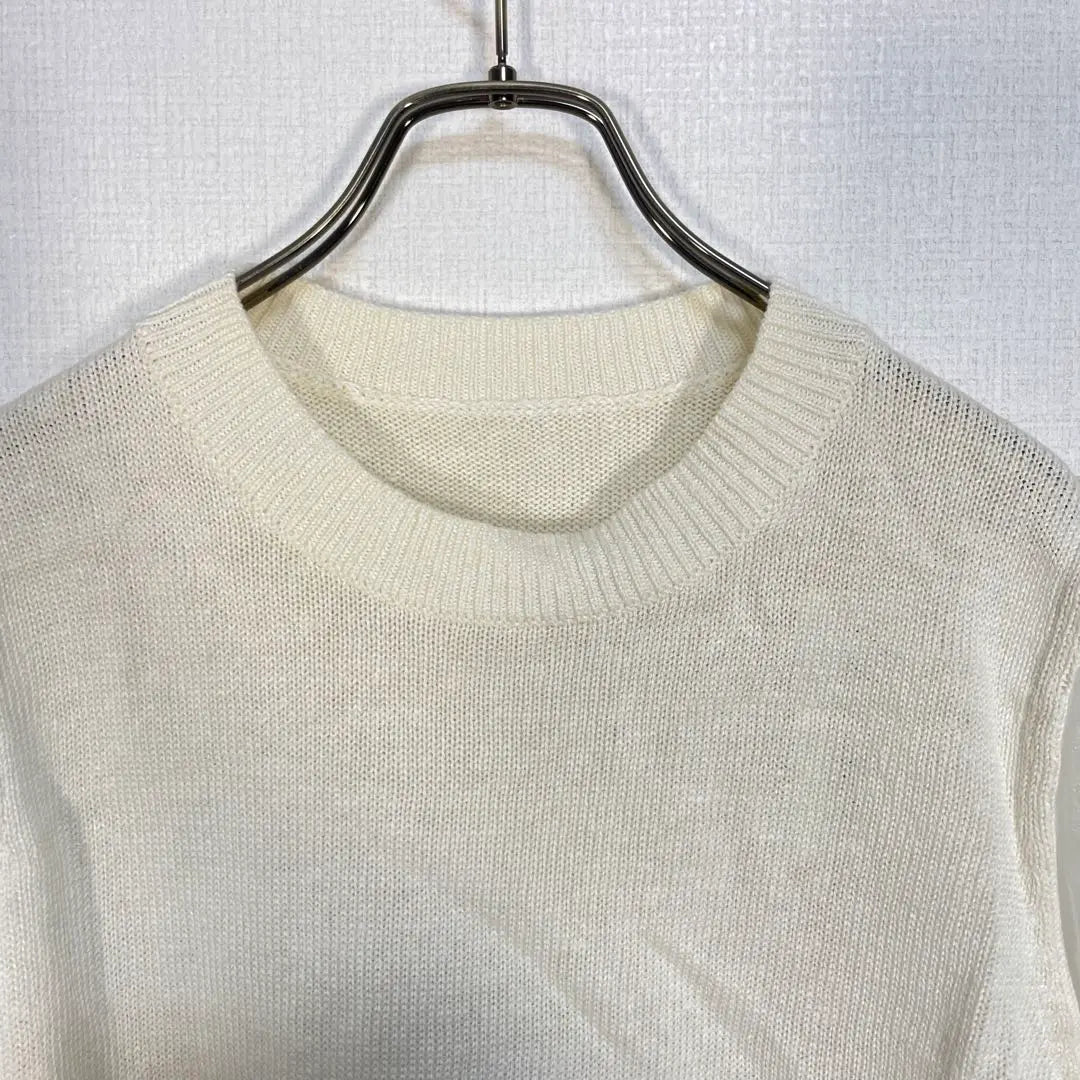 [RIKACO'S] Knit sweater M size Long sleeves New and unused