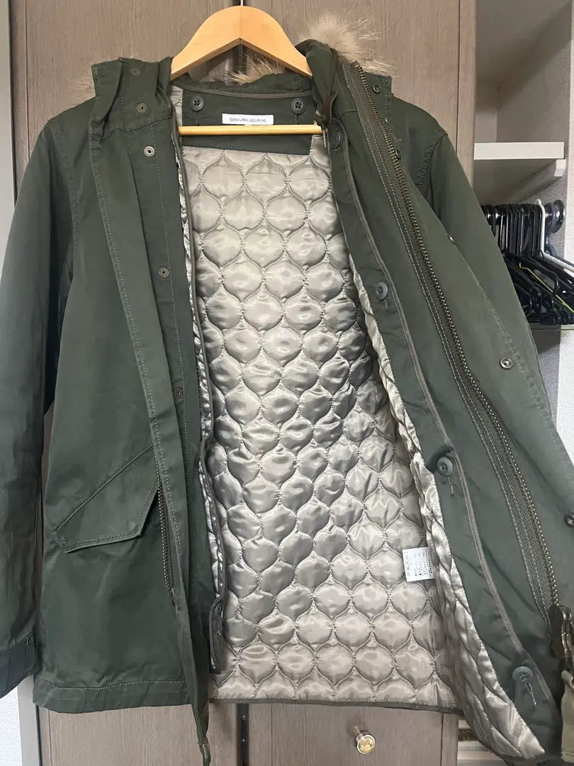 UNITED ARROWS green label relaxing mod coat