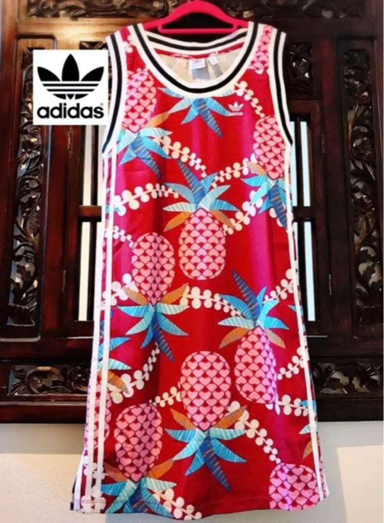 Adidas Floral Dress Jersey Pineapple T-shirt Polka Dot Dot | アディダス 花柄 ワンピース ジャージ パイナップル Tシャツ 水玉 ドット