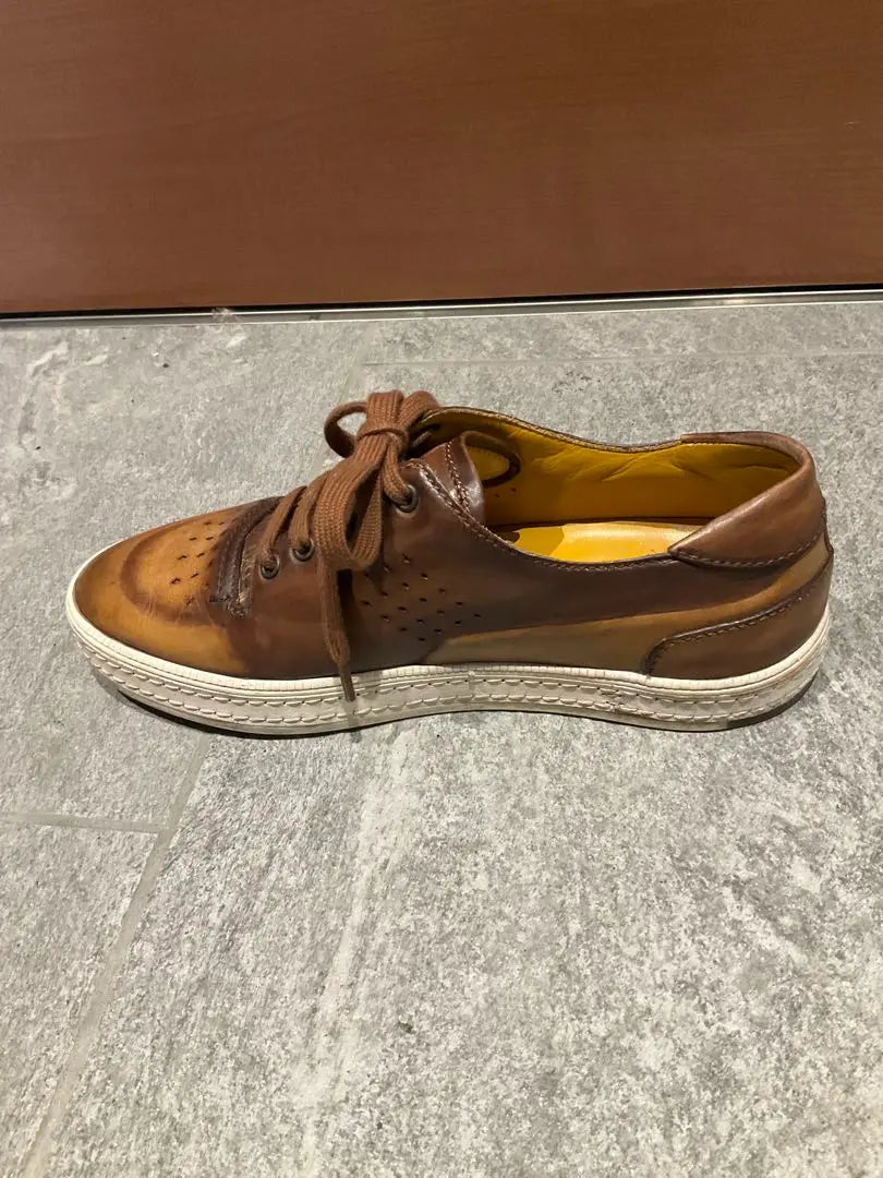 Berluti shoes sneaker type leather shoes