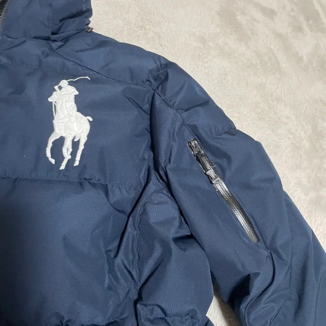 [Rápido, primero servido] Chaqueta de plumas con bordado Big Pony de Polo Ralph Lauren | 【早い者勝ち】ポロ ラルフローレン ビッグポニー 刺繍 ダウンジャケット