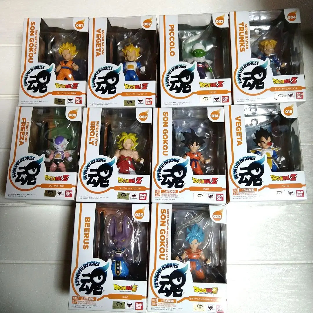 Dragon Ball Z Soul Buddies 10 tipos