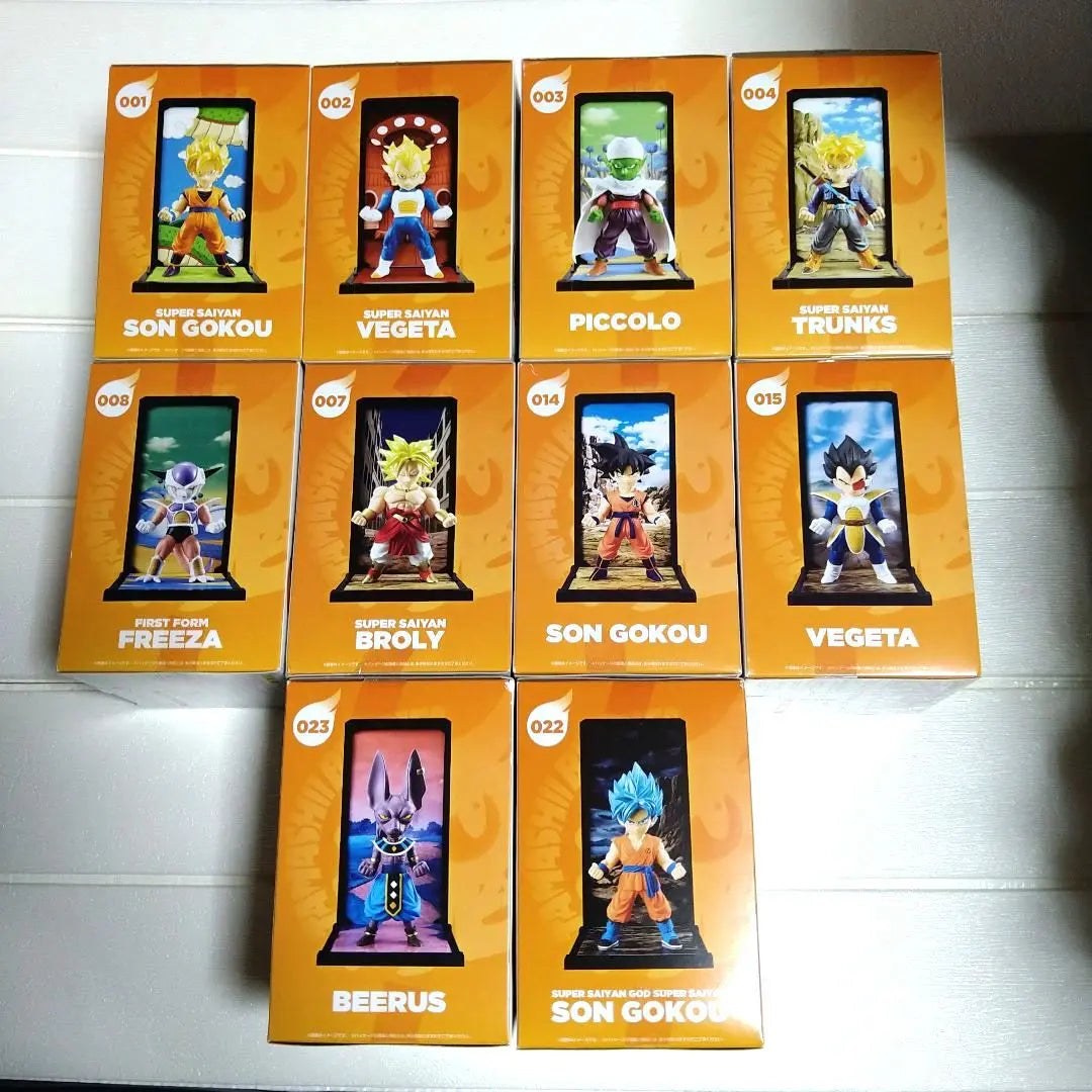 Dragon Ball Z Soul Buddies 10 tipos