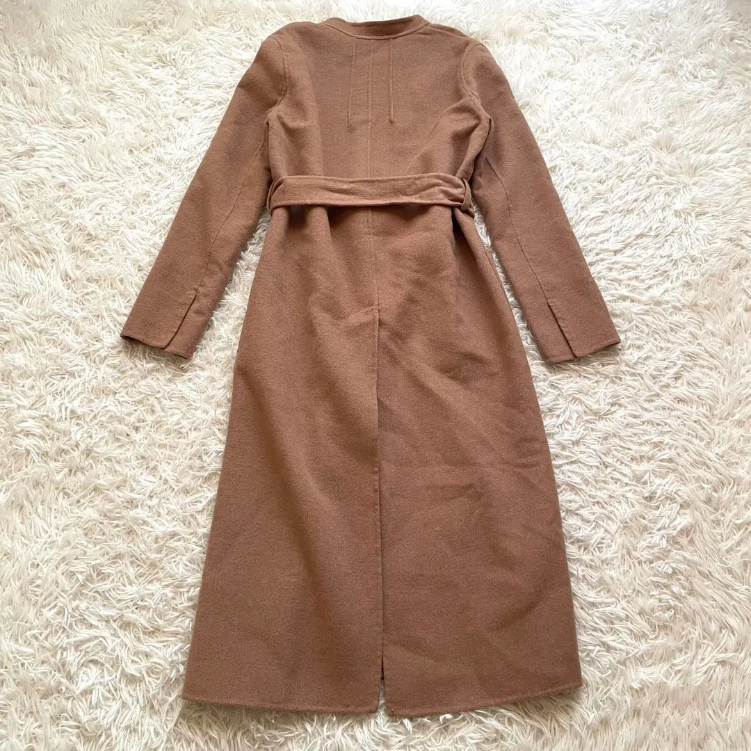 STUNNING LURE No collar belted coat