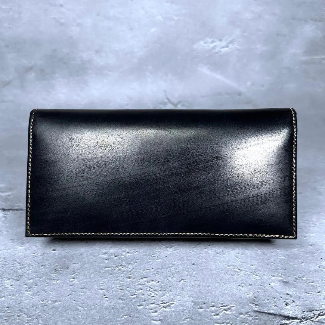 [Beautiful goods] WhiteHouse COX Bridle Leather Wallet Long Wallet