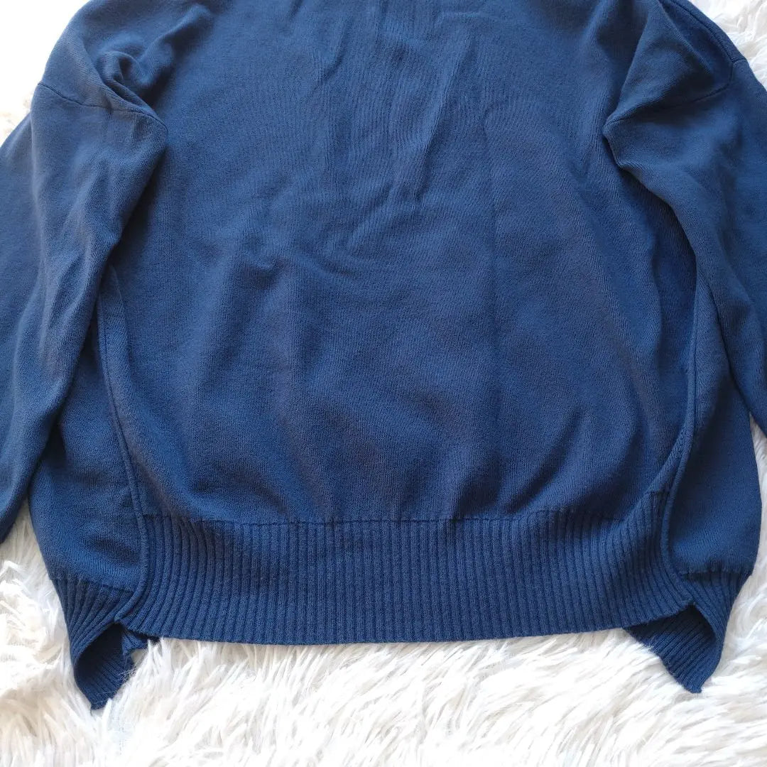 Weekend Max Mara Knit Rib XS Blue Loose