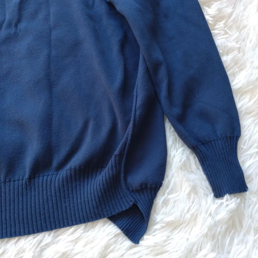 Weekend Max Mara Knit Rib XS Blue Loose