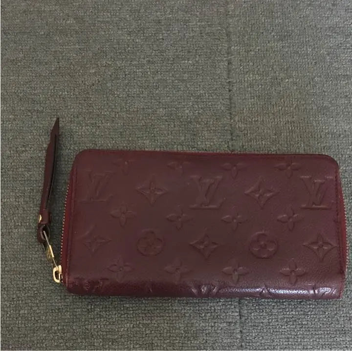 Envío incluido Cartera Larga Louis Vuitton Burdeos