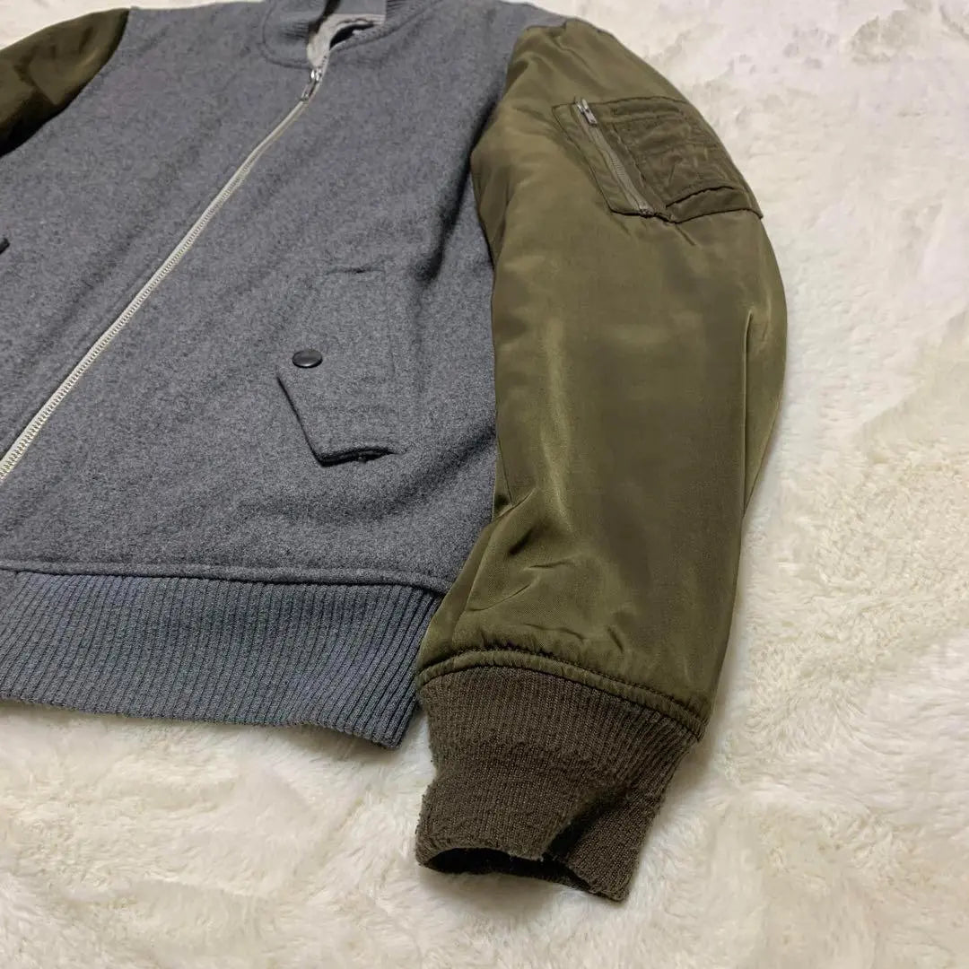 [USED] Military jacket with sleeves, blouson, M-level