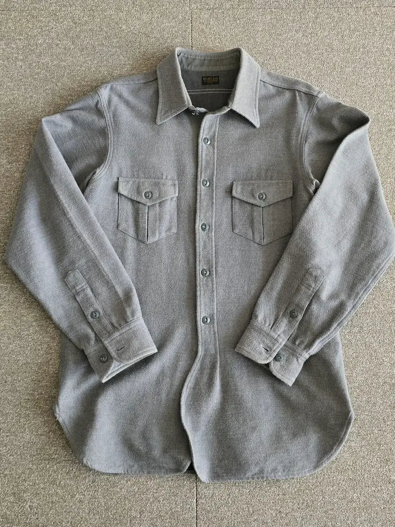 AtLast Wool Work Shirt 15 TIMEWORN Butcher Products