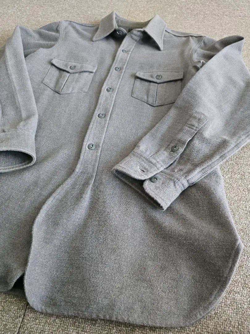 AtLast Wool Work Shirt 15 TIMEWORN Butcher Products