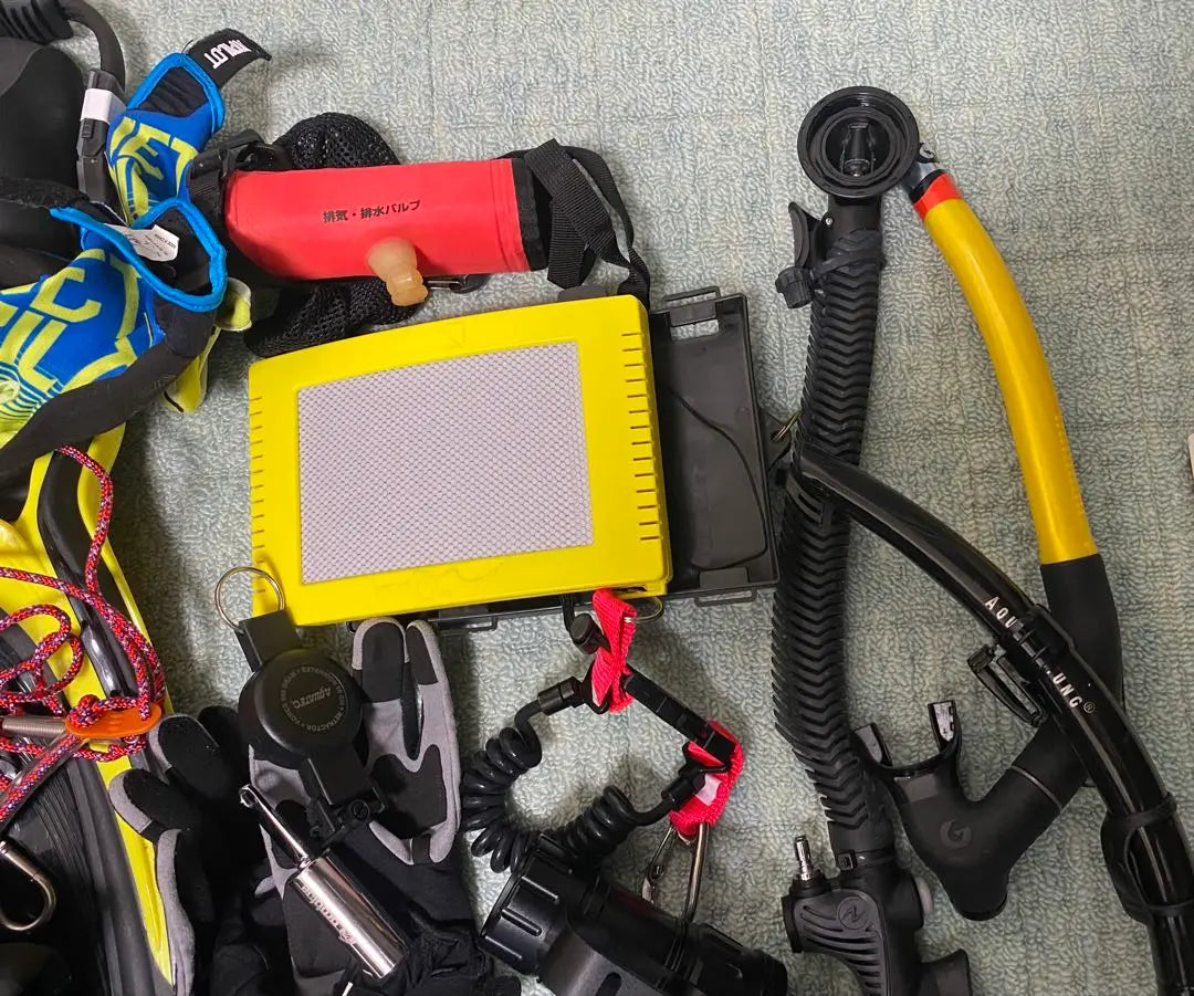 Various diving equipment