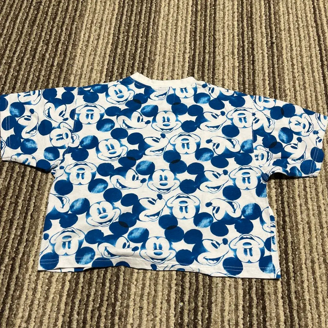 Camiseta Snoopy Mickey Manga Corta Prez Preze Yumura 120 | スヌーピー ミッキー 半袖 Tシャツ プリーズしまむら 120