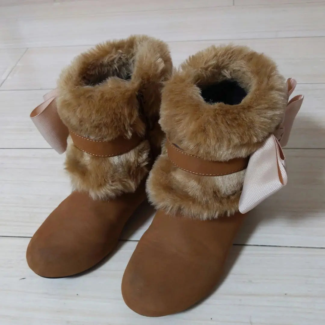 Botas de niña (21cm) [Jill Stuart] | 女の子用ブーツ（21cm）【ジル・スチュアート】