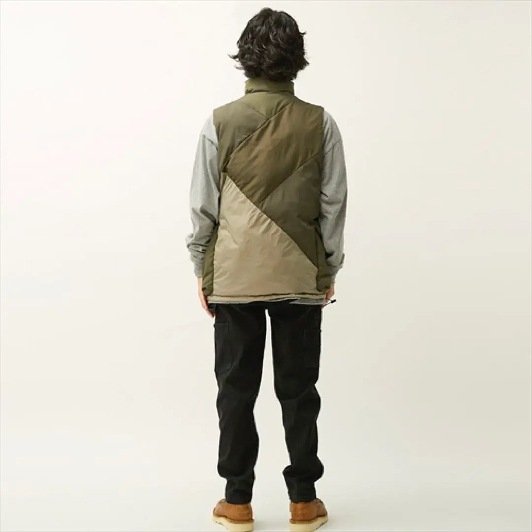 WILDERNESS EXPERIENCE Khaki Down Vest XL