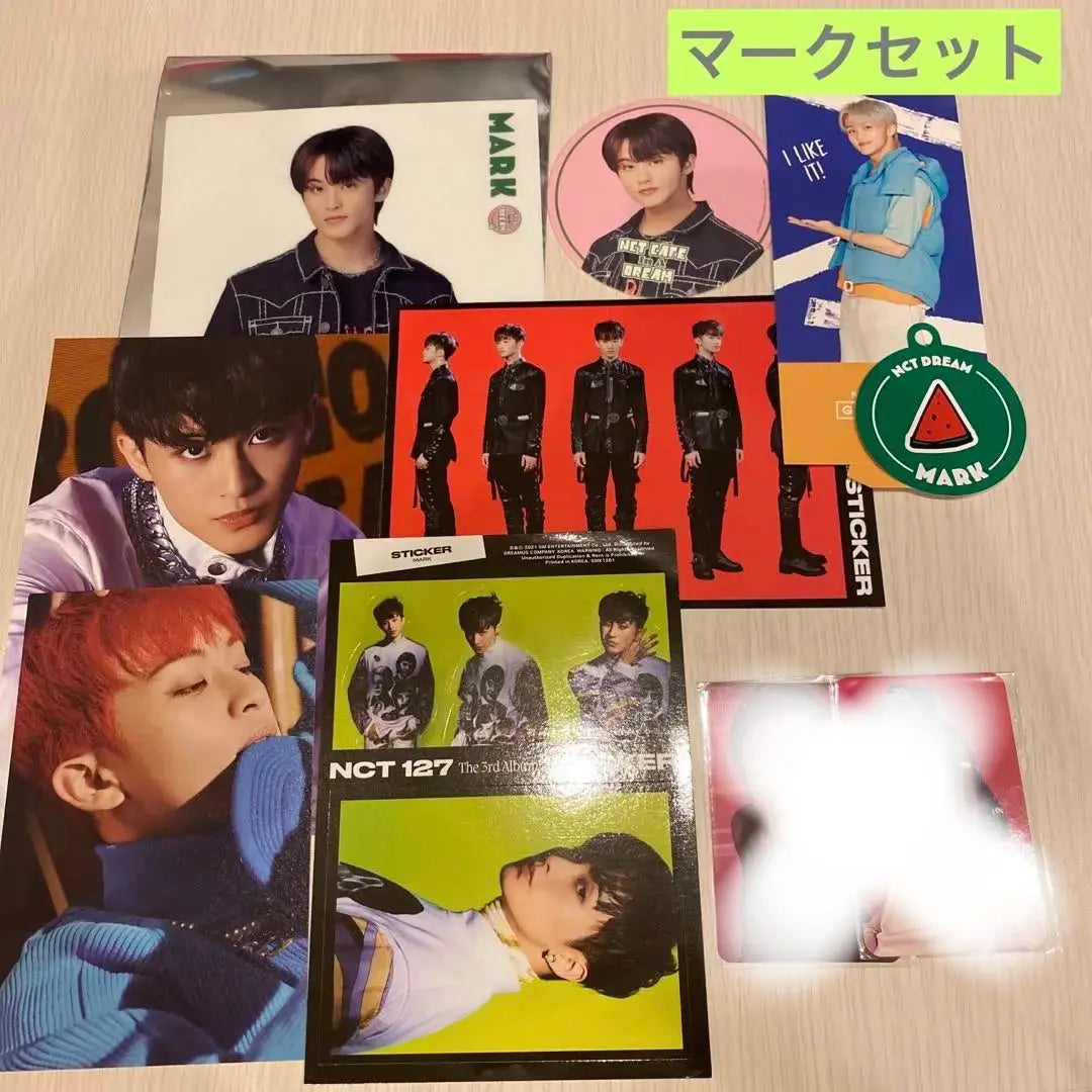 NCT 127 DREAM Trading Card Postka Goods Set Mark