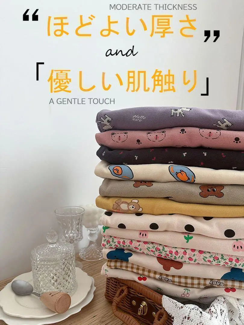 ♥ ️ Ropa infantil coreana ♥ ️ Pijamas Patrón de cuadros Kuma para niños Ropa infantil Niñas lindas | ♥️韓国子供服♥️ パジャマ 子供 くま チェック柄 子供服 女の子 かわいい