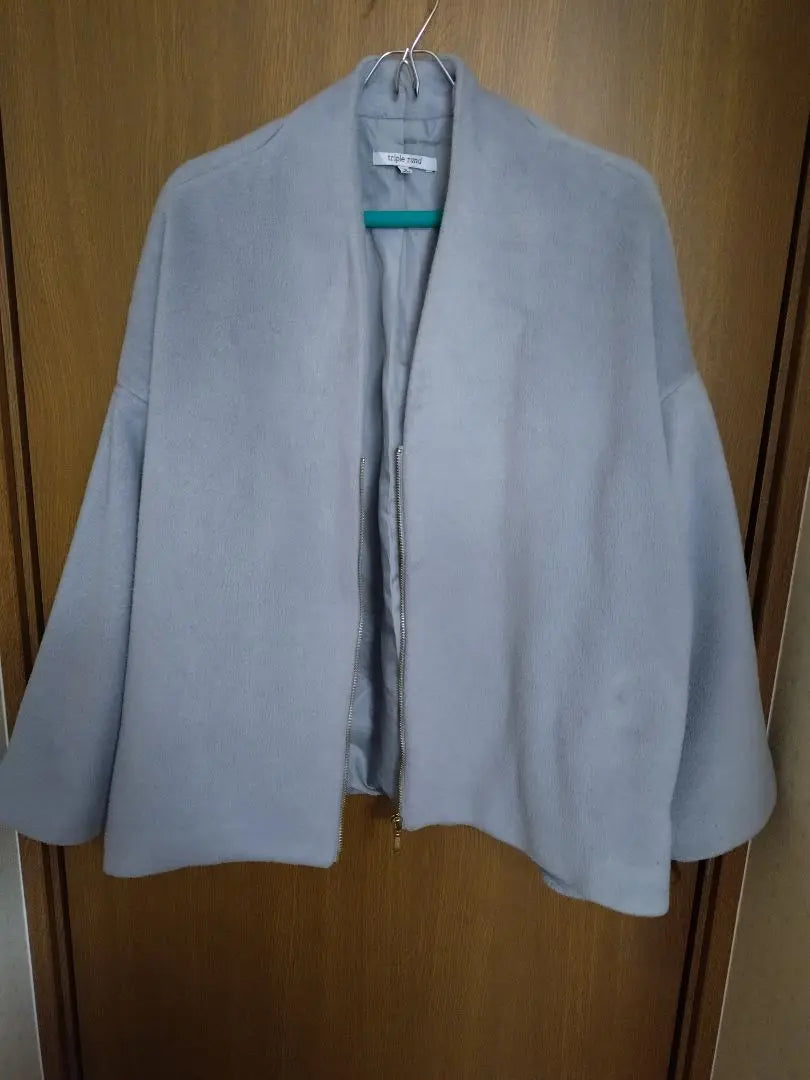 Chaqueta de pelo sintético RE-J Talla grande | Re-J フェイクファー ジャケット 大きめサイズ