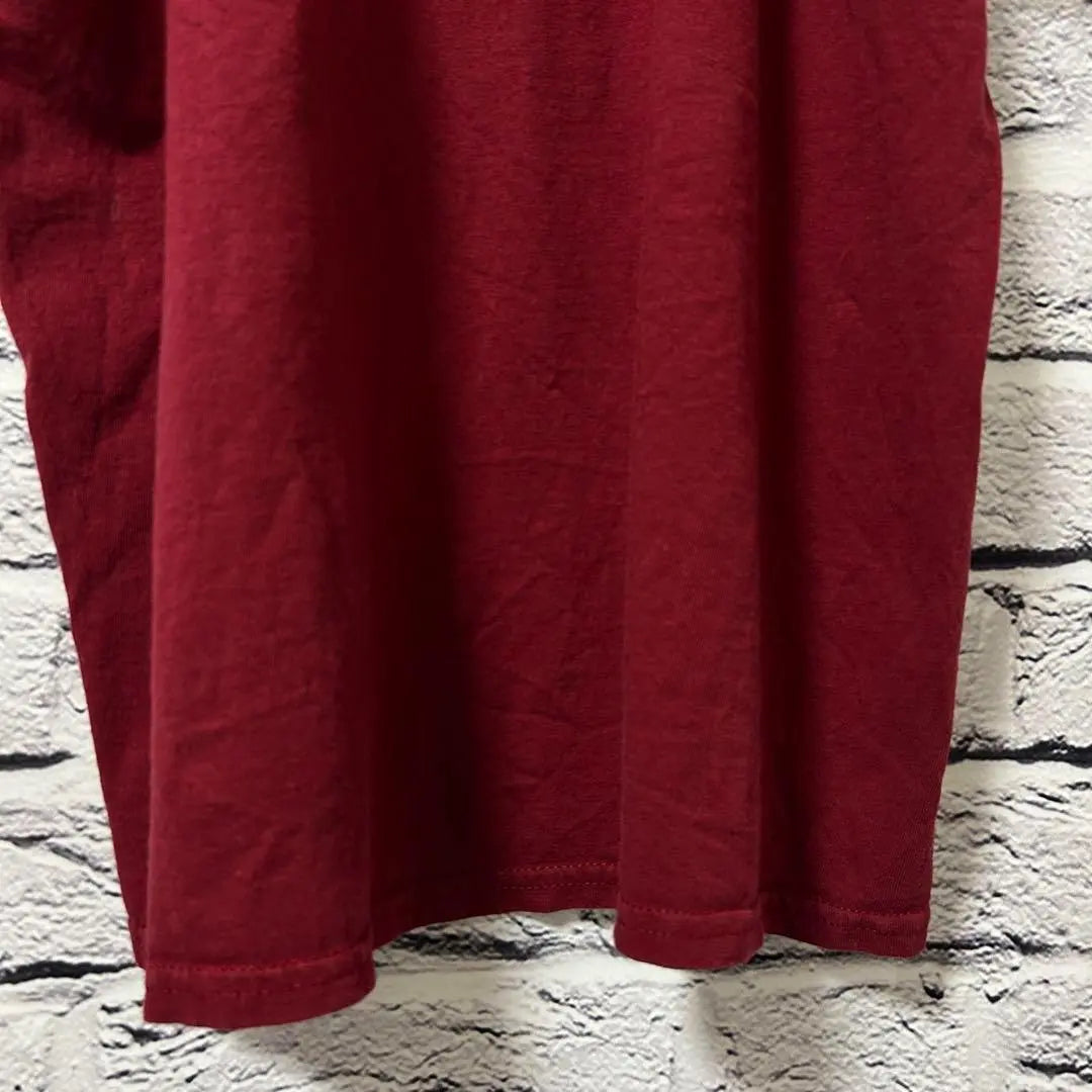 [Hanes] Hanes Short Sleeve T-Shirt Men's Women's Red Second-hand