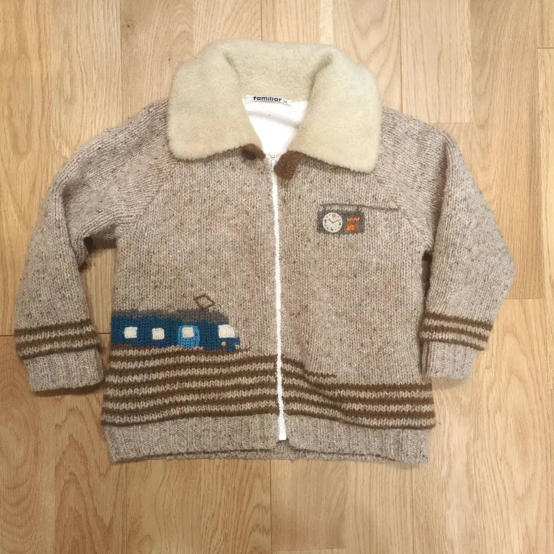 Familia Knit Cardigan Outer | ファミリア　ニット　カーディガン　アウター