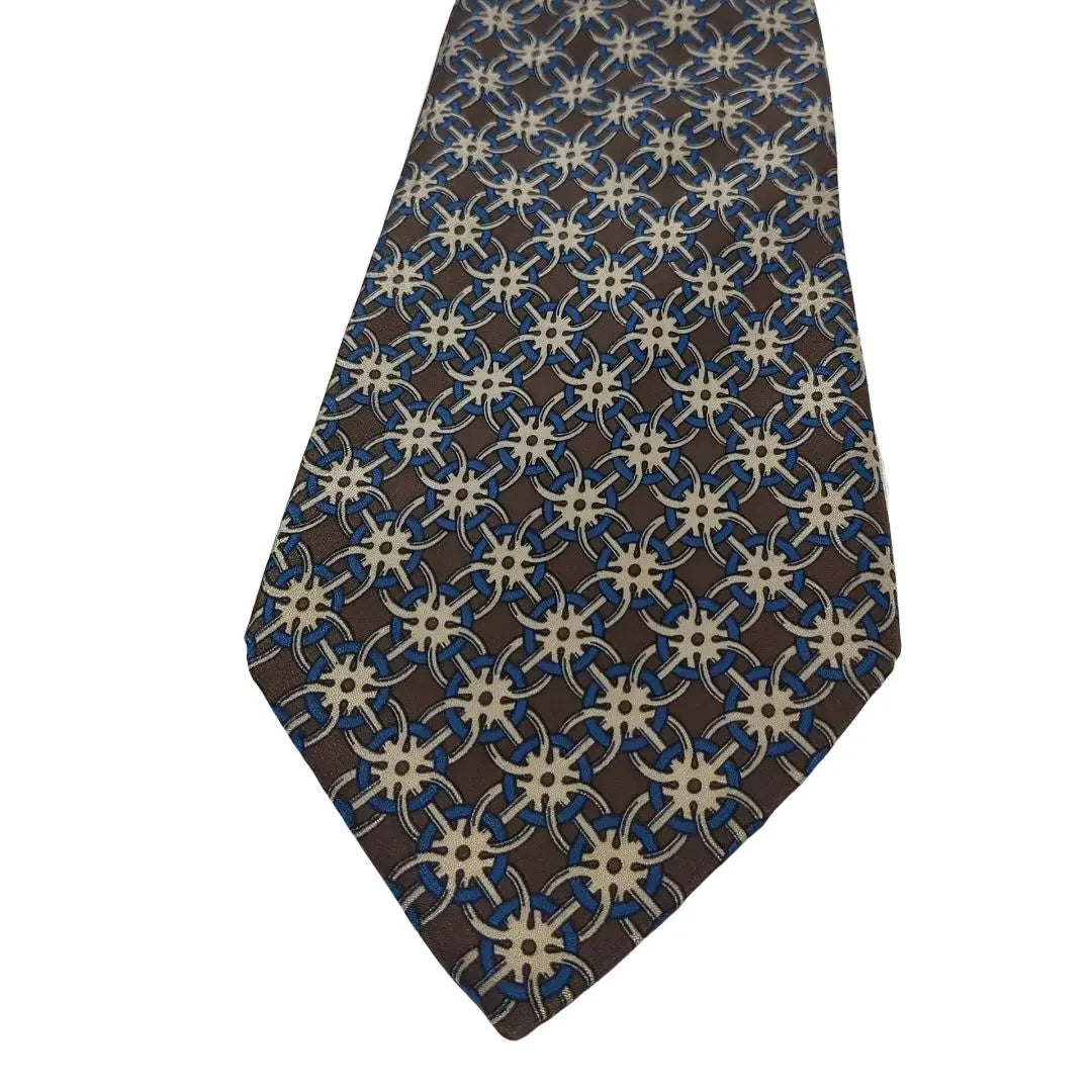 Hermes Tie HERMES High-quality Silk All-over pattern