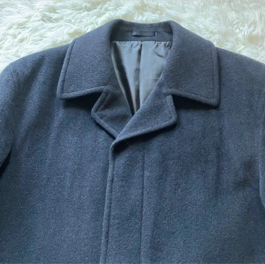 R. &. SERGIO Wool Coat Long Length Formal Angola 70 Italy | R.&.SERGIO　ウールコート　ロング丈　フォーマル　アンゴラ70 イタリア