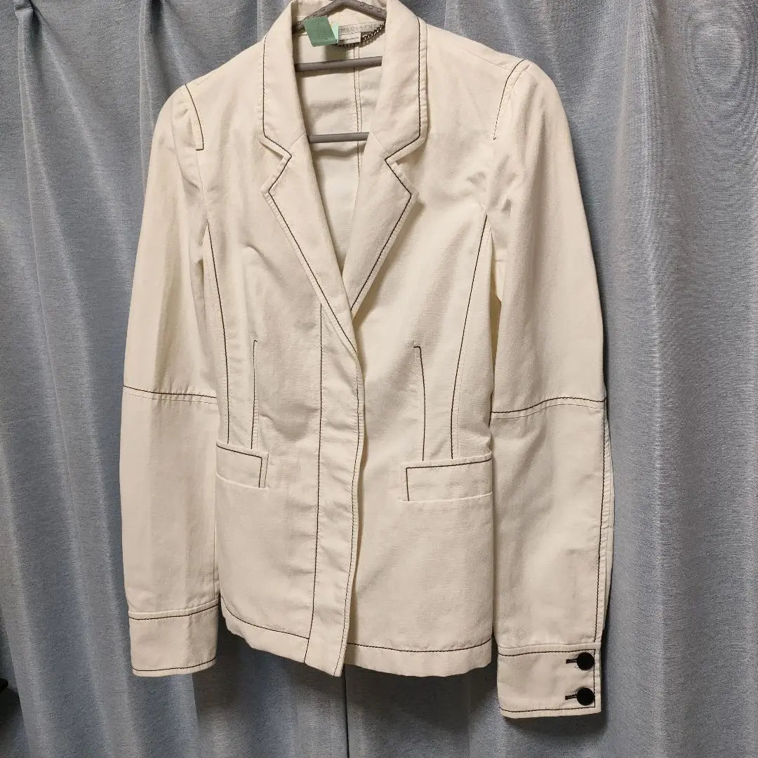 Stella McCartney Tailored Jacket Size 36 White | ステラマッカートニー　テーラードジャケット　36サイズ　ホワイト