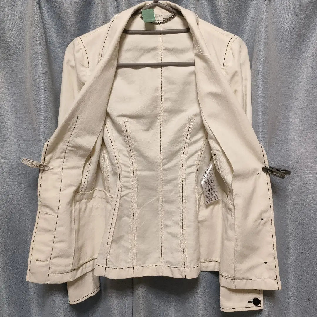 Mujer Stella McCartney Chaqueta Entallada Talla 36 Blanco | ステラマッカートニー テーラードジャケット 36サイズ ホワイト