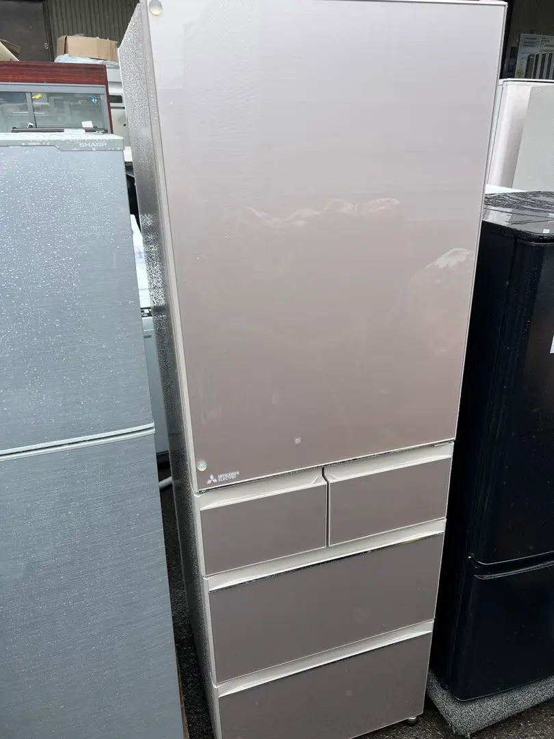 [Higher style] 2019 455L Mitsubishi 5-door refrigerator MR-B46D-F | 【高年式】2019年製 455L 三菱 5ドア冷蔵庫 MR-B46D-F