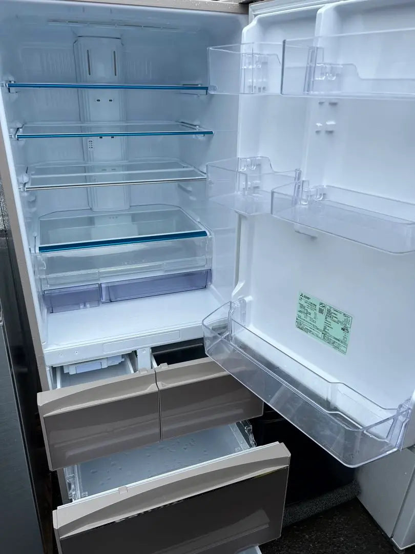 [Estilo superior] Refrigerador de 5 puertas Mitsubishi 2019 455L MR-B46D-F | 【高年式】2019年製 455L 三菱 5ドア冷蔵庫 MR-B46D-F