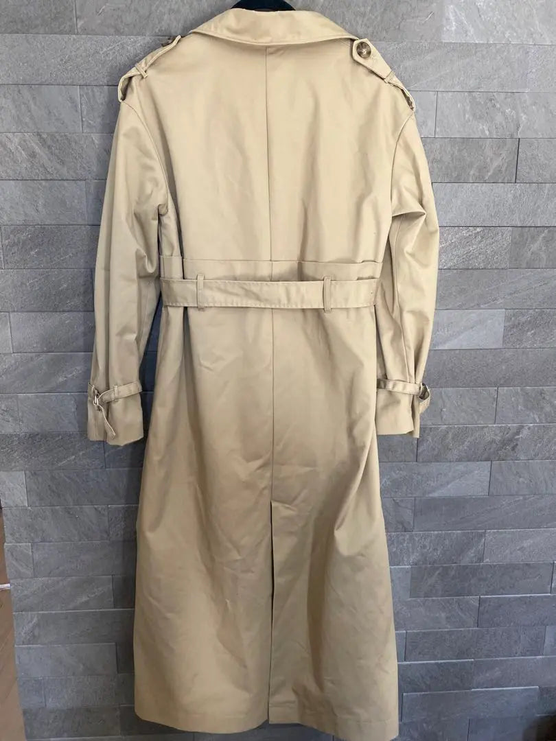 MURUA Arranged Trench Coat Long Coat Beige Long Sleeve