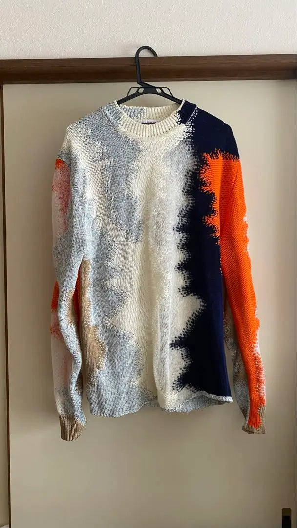 Jil Sander 19ss knit different material texture