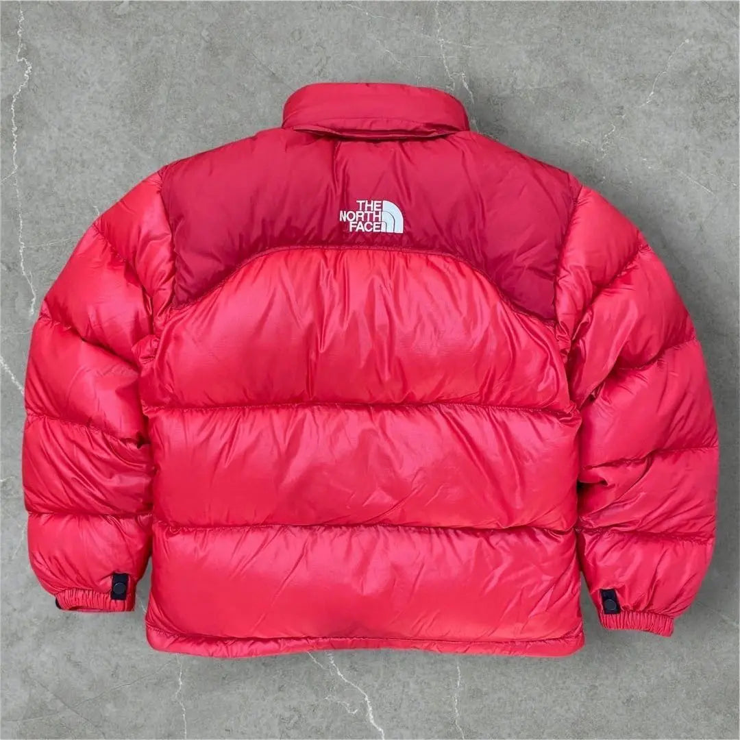 Special price ✨ North Face Nupushi Down Jacket Men's S Red Center Logo