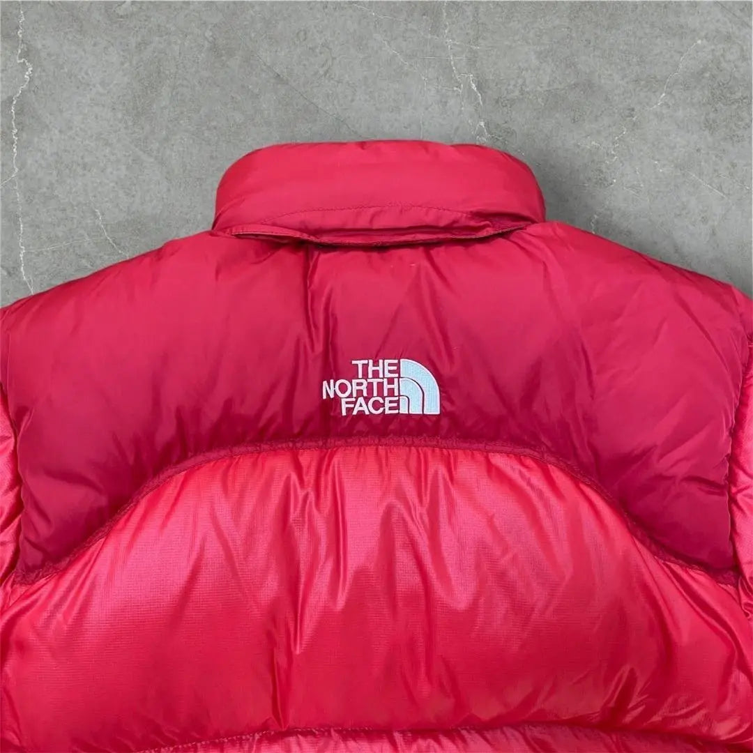 Special price ✨ North Face Nupushi Down Jacket Men's S Red Center Logo