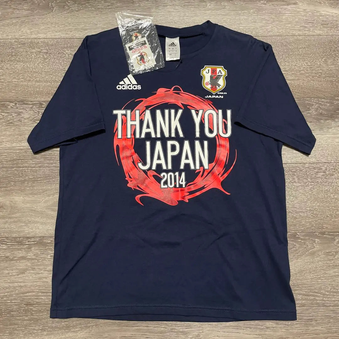 Deadstock Adidas JFA Japan National Football Team 2014 Commemorative T-shirt