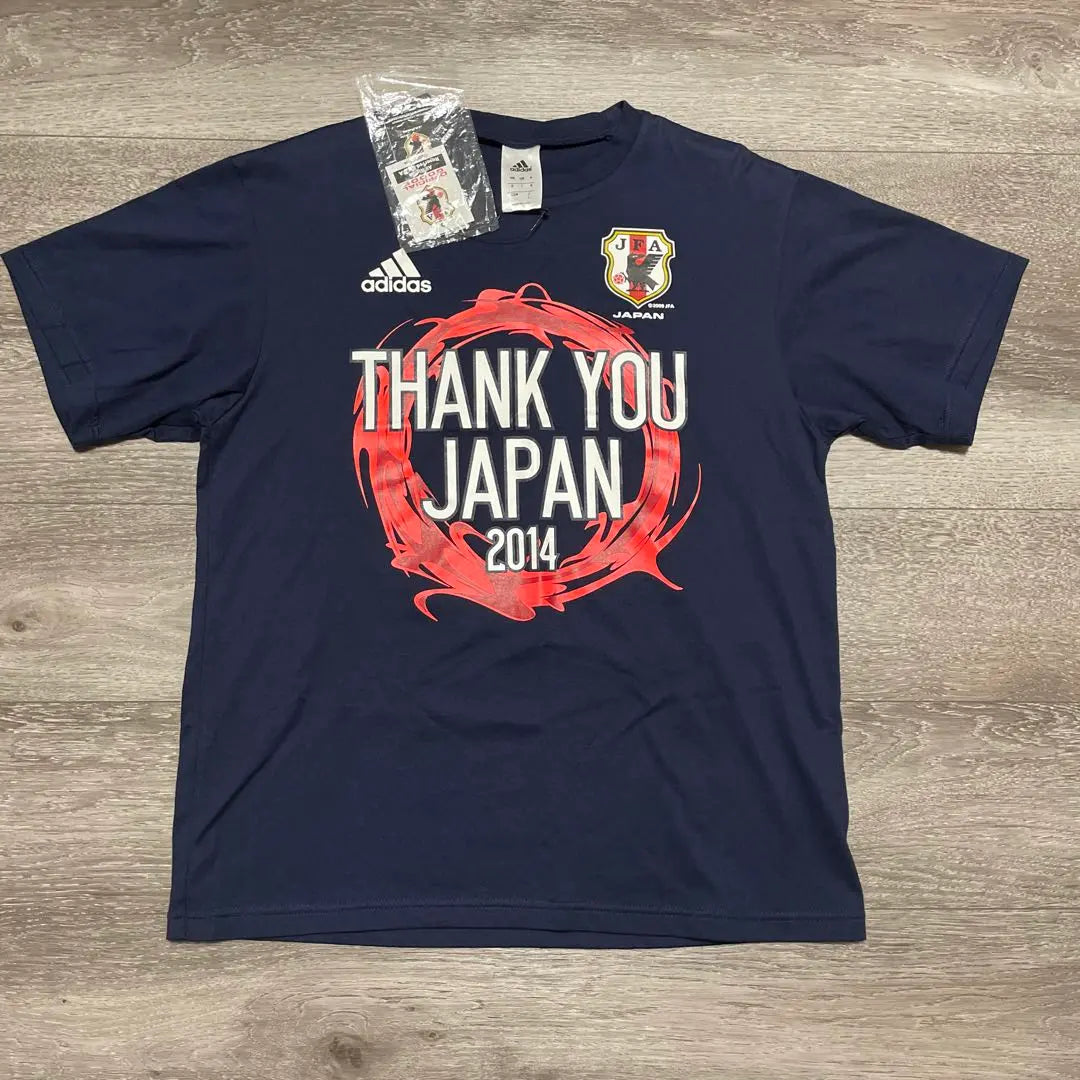 Deadstock Adidas JFA Japan National Football Team 2014 Commemorative T-shirt