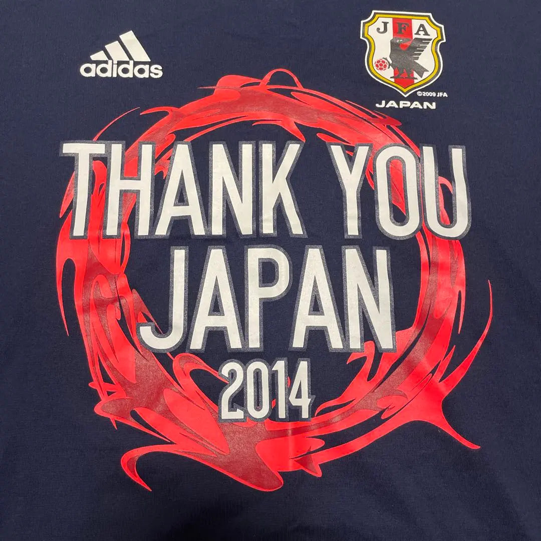 Deadstock Adidas JFA Japan National Football Team 2014 Commemorative T-shirt