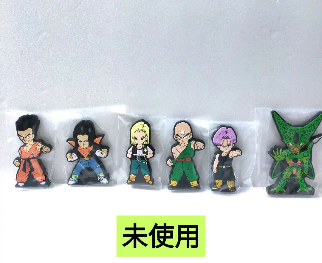 [Unused] 1st lottery Dragon Ball Future Dueling F Prize Rubber Stand 6 Pieces Set